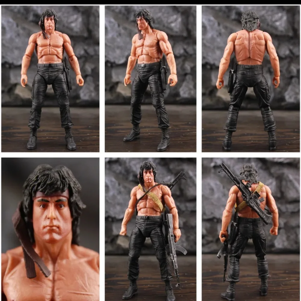 New Custom Rambo Action Figure - Picture 3 of 10